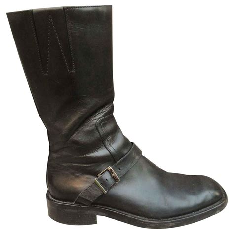 mens gucci wellington boots - Gucci men's motorcycle boots.